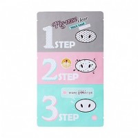 [Holika Holika] Pig Clear Black Head 3-step Kit 1 Sheet