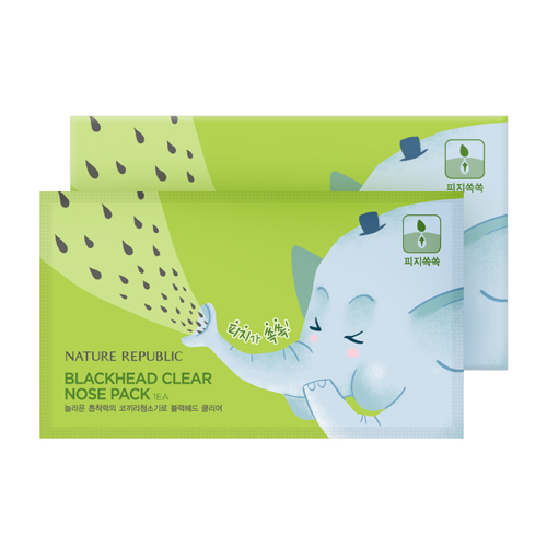 [Nature Republic] Blackhead Clear Nose Pack (7ea)