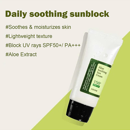 [COSRX] Aloe Soothing Sun Cream 50ml