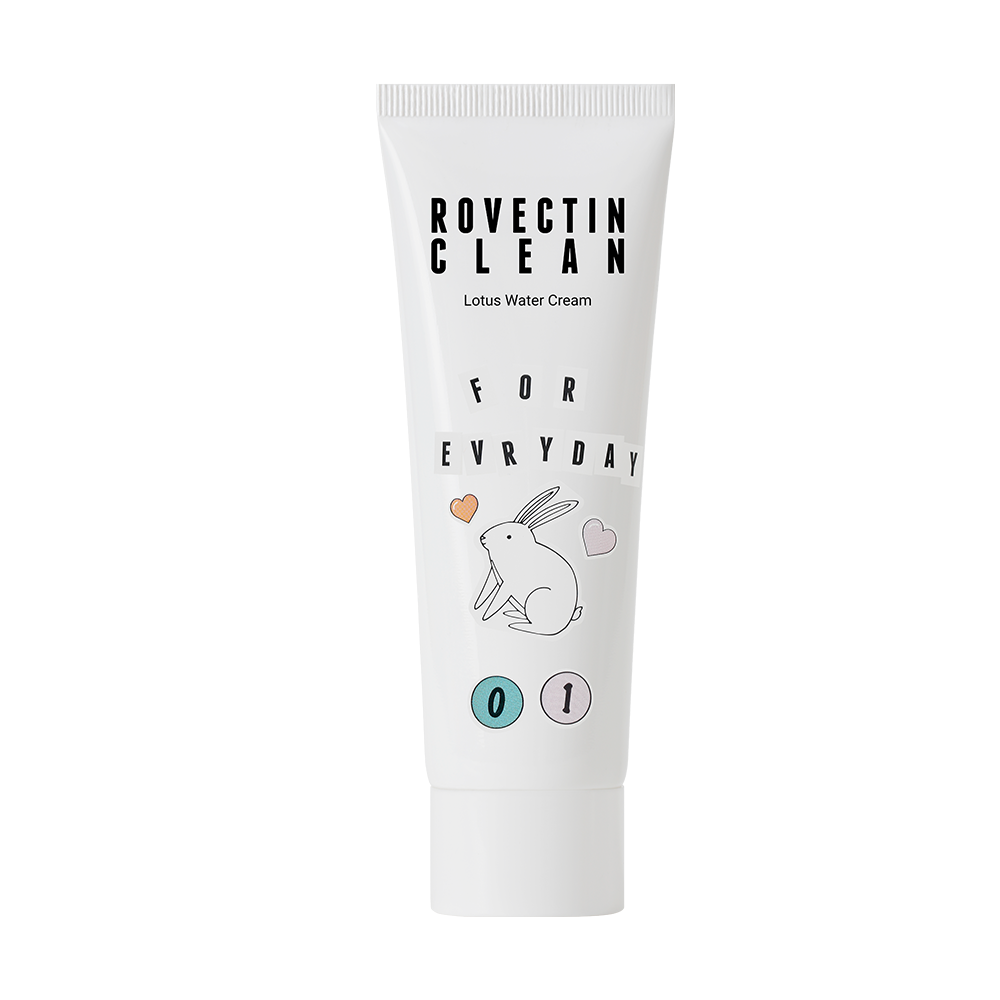 [Rovectin]   Clean Lotus Water Cream 60ml