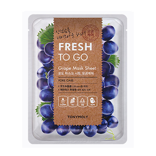 [Tonymoly] Fresh To Go Grape Mask Sheet