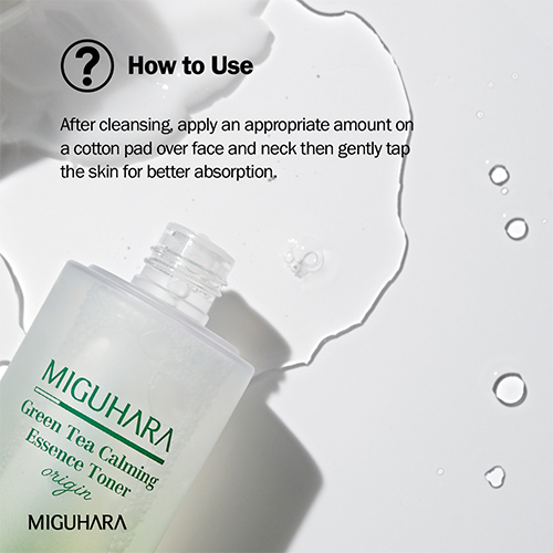 [MIGUHARA] Green Tea Calming Essence Toner Origin 200ml