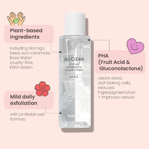 [heimish] All Clean low pH Balancing Vegan Essence 50ml