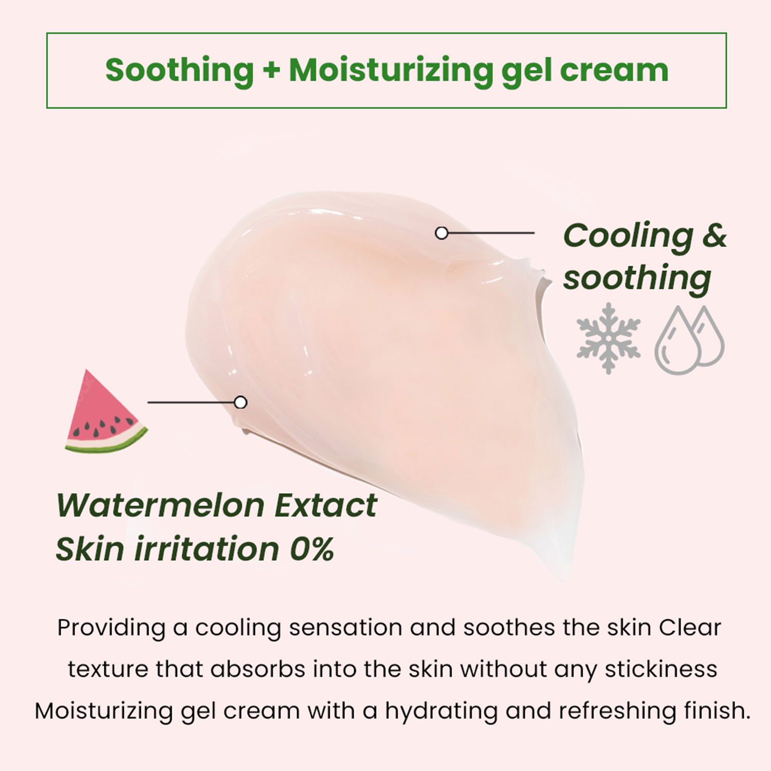 [heimish] Watermelon Moisture Soothing Gel Cream 110ml