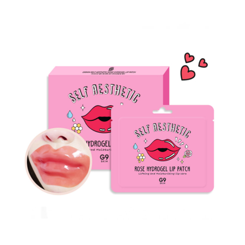 [G9SKIN] Self Aesthetic Rose Hydrogel Lip Patch 5P