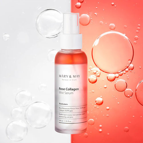 [Mary&May] Rose Collagen Mist Serum 100ml