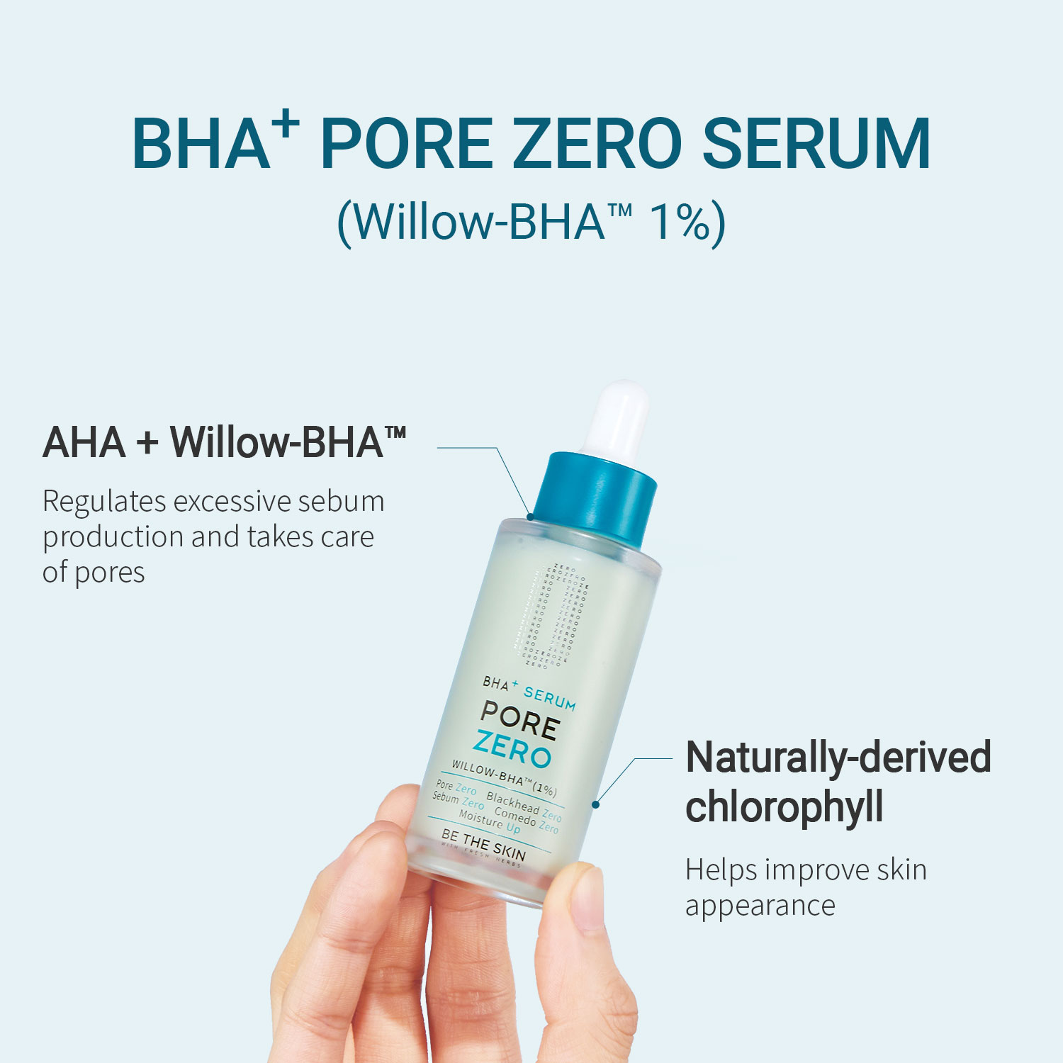 [Be The Skin]   BHA+ PORE ZERO Serum 30ml