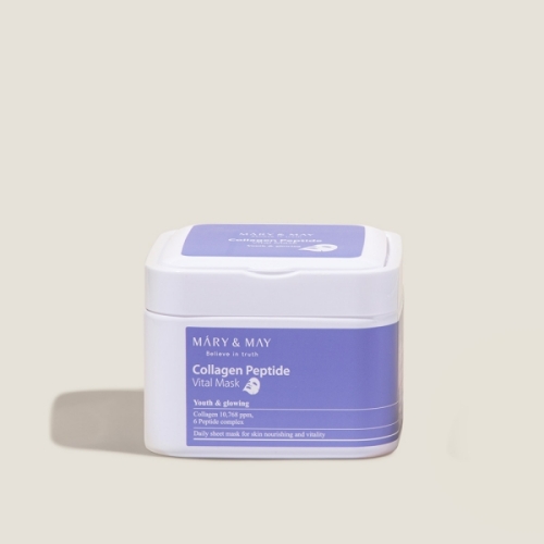 [Mary&May] Collagen Peptide Vital Mask (30ea)