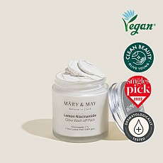 [Mary&May] Lemon Niacinamide Glow Wash off Pack 125g