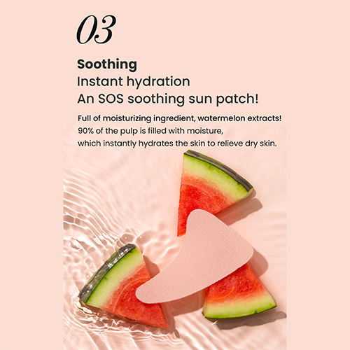 [heimish] Watermelon Soothing Sun Patch (5pc)