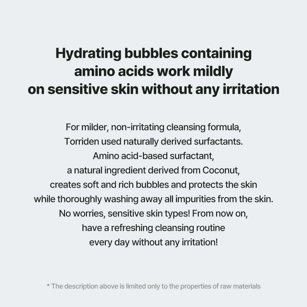 [Torriden] DIVE-IN Low Molecular Hyaluronic Acid Cleansing Foam 150ml