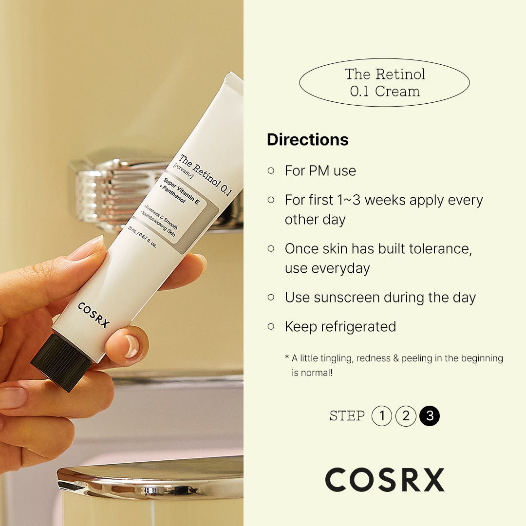 [COSRX] The Retinol 0.1 Cream 20ml