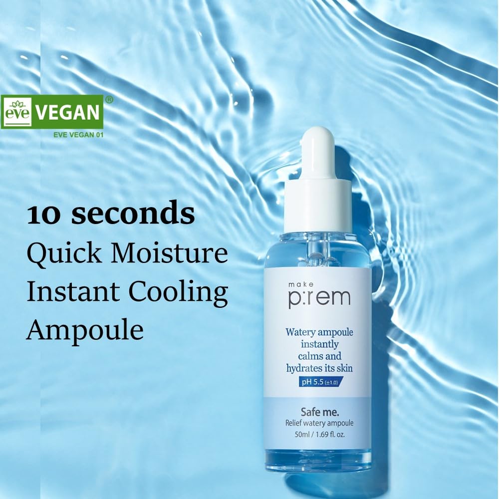 [make p:rem] Safe Me Relief watery ampoule 50ml