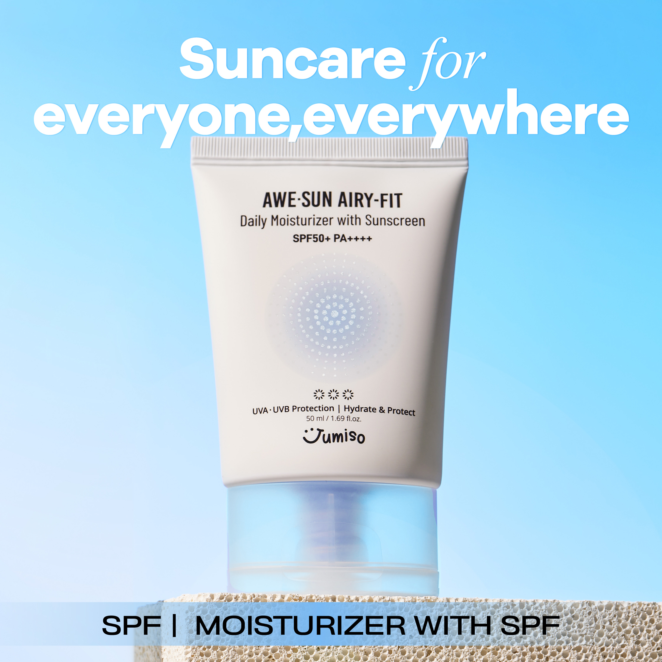 [Jumiso] Awe-Sun Airy-fit Daily Moisturizer with Sunscreen SPF 50ml