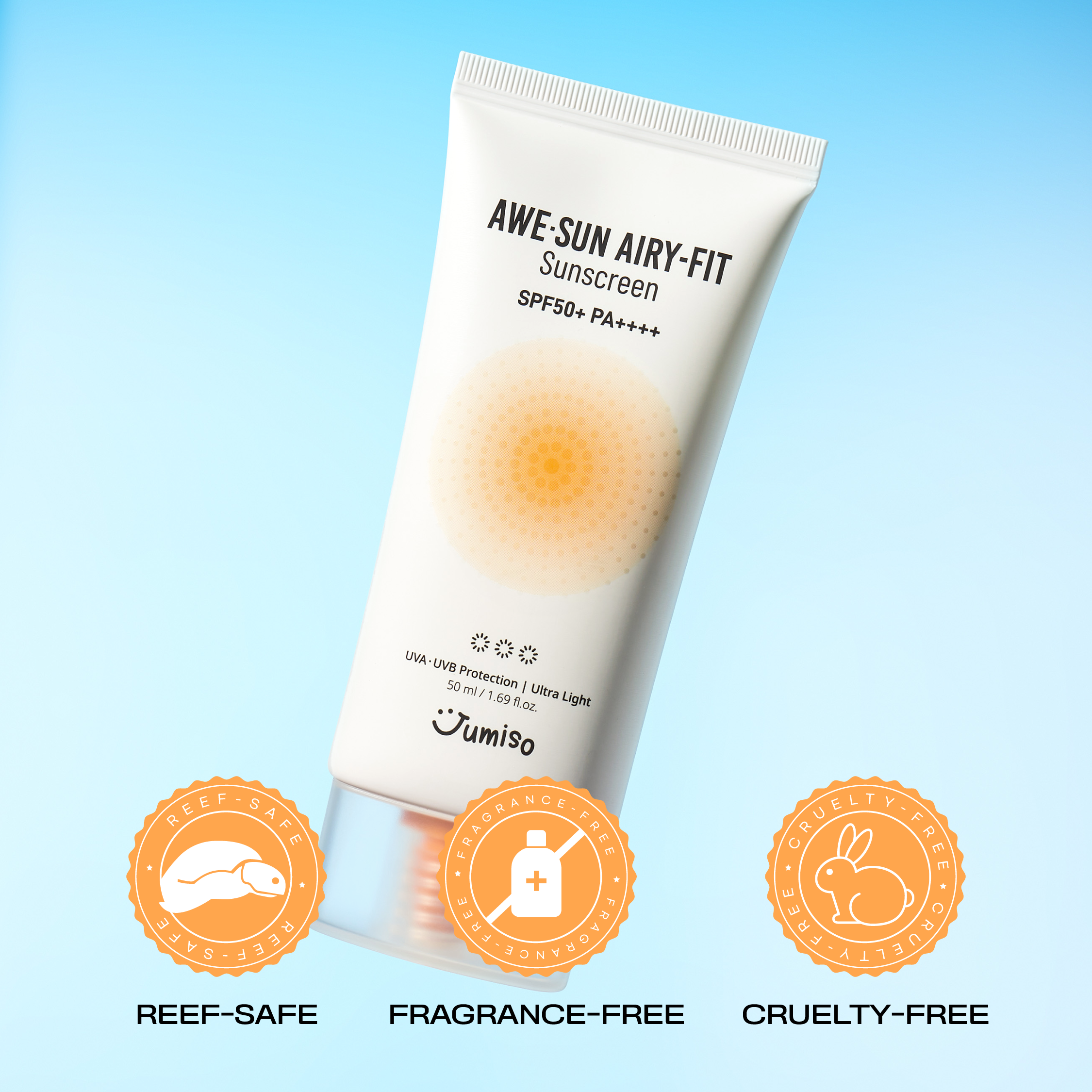 [Jumiso] Awe-Sun Airy-Fit Sunscreen SPF 50ml