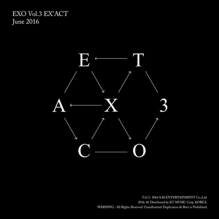 [K-POP] EXO 3rd Album - EX'ACT (CHINESE VER.)