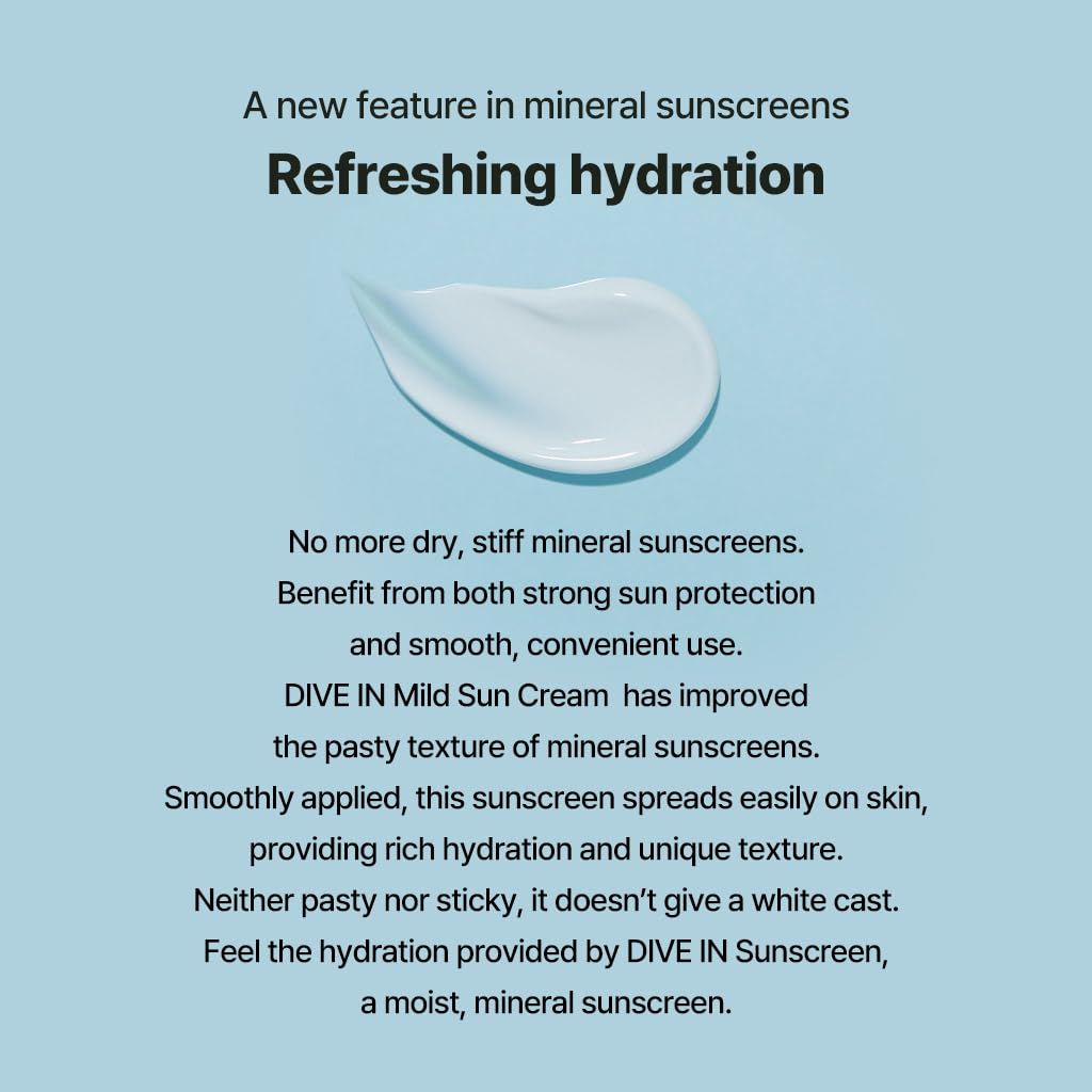 [Torriden] *renewal* DIVE-IN Mild Sun Cream 60ml