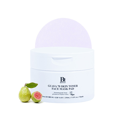 [Benton]   Guava 70 Skin Toner Face Mask Pad (70pads)