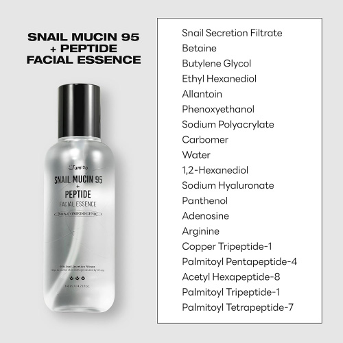 [Jumiso] *TIMEDEAL*  Snail Mucin 95 + Peptide Essence 140ml