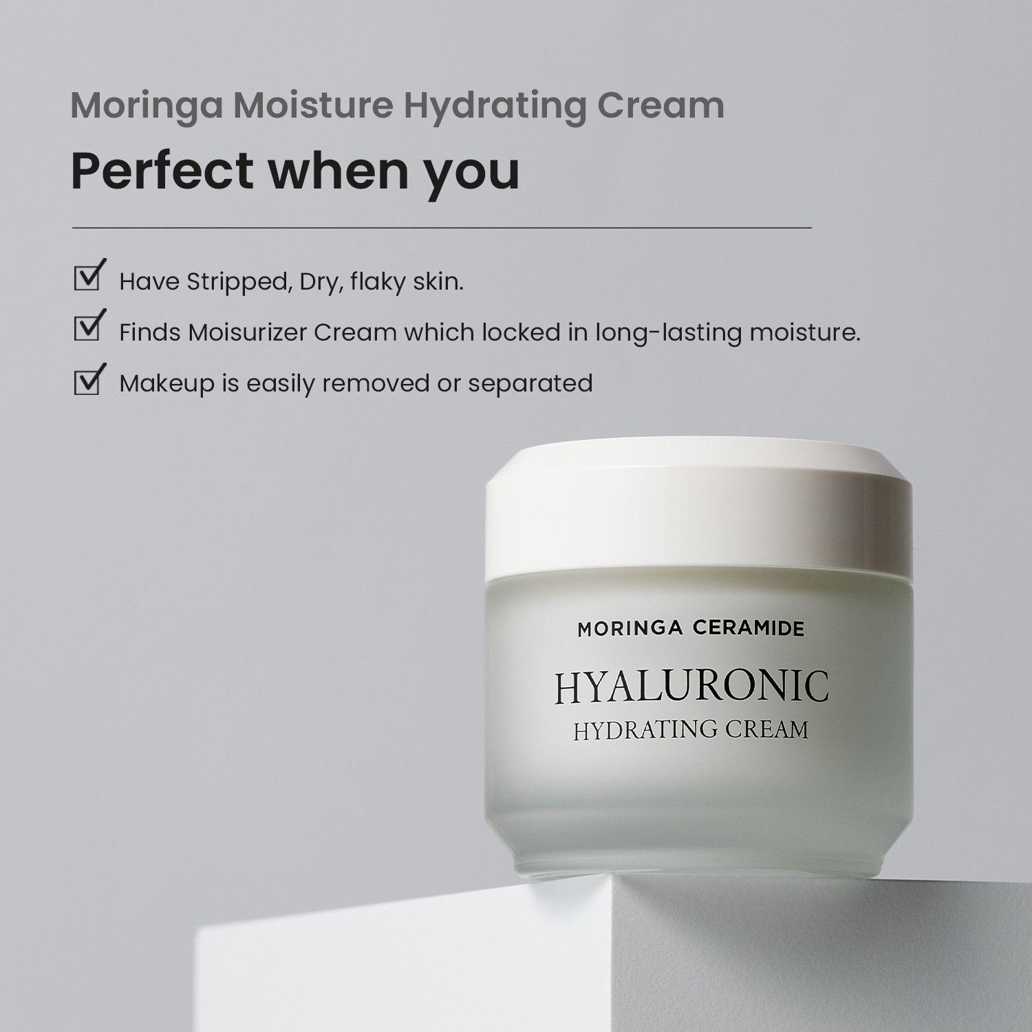 [heimish]   Moringa Creamide Hyaluronic Hydrating Cream 50ml