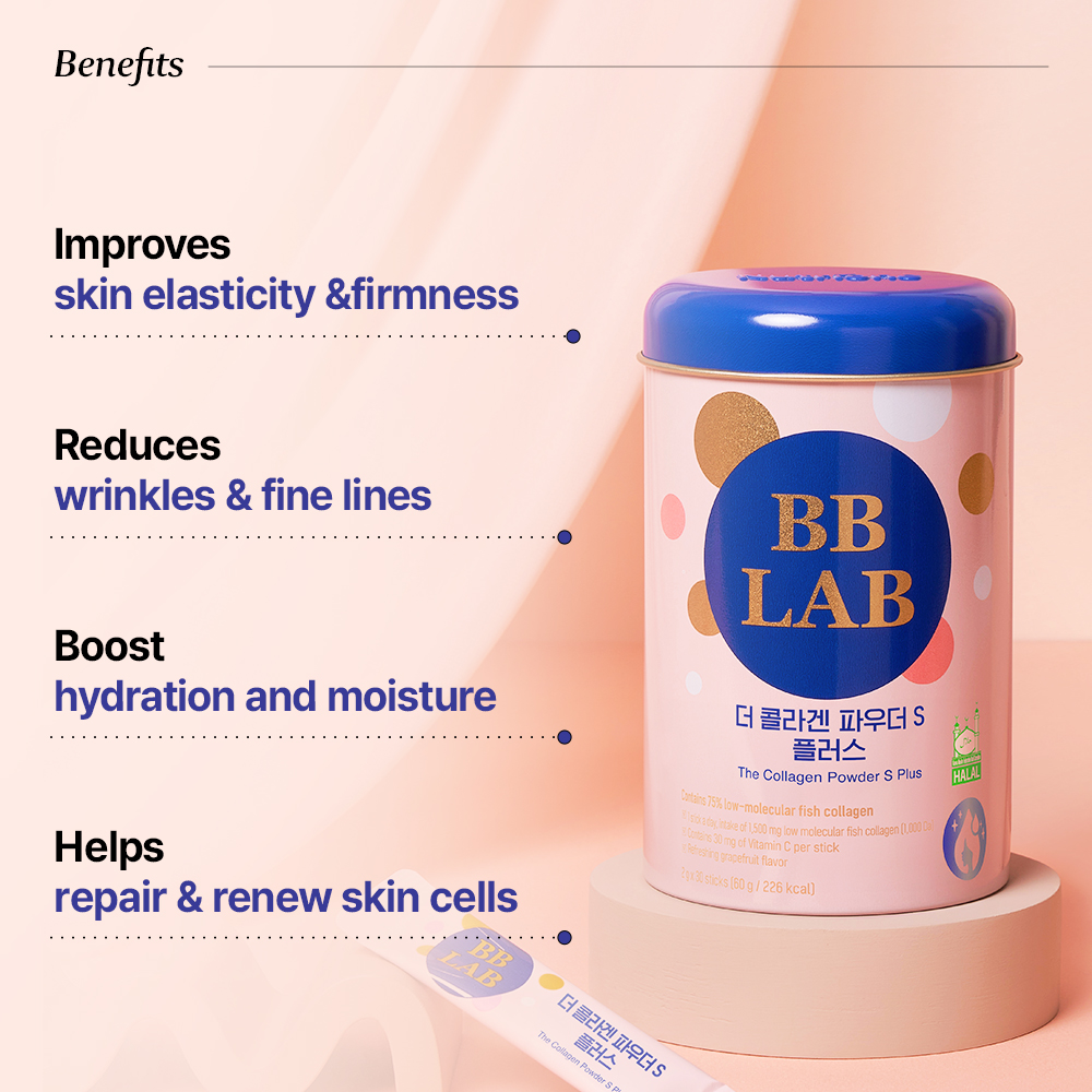 [BB LAB] (Halal) The Collagen Powder S Plus 2g*30 sticks