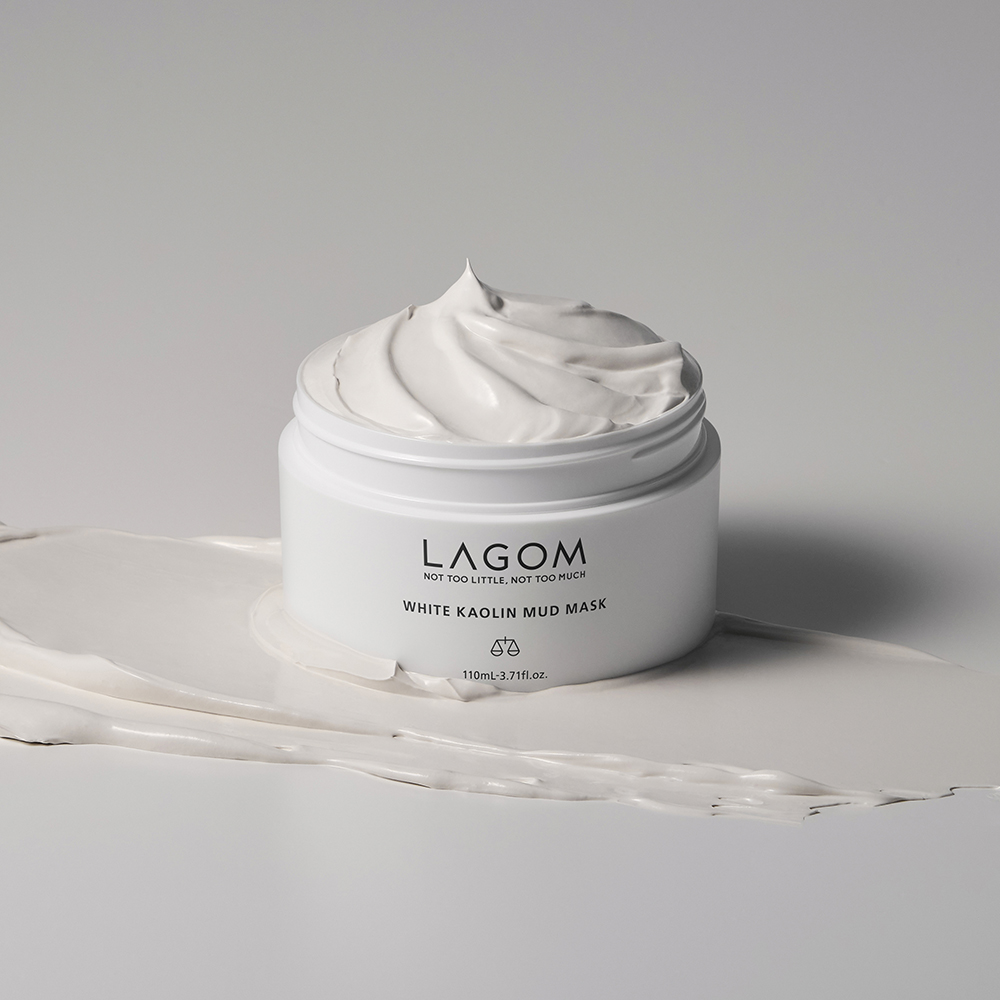 [Lagom]   White Kaolin Mud Mask 110ml