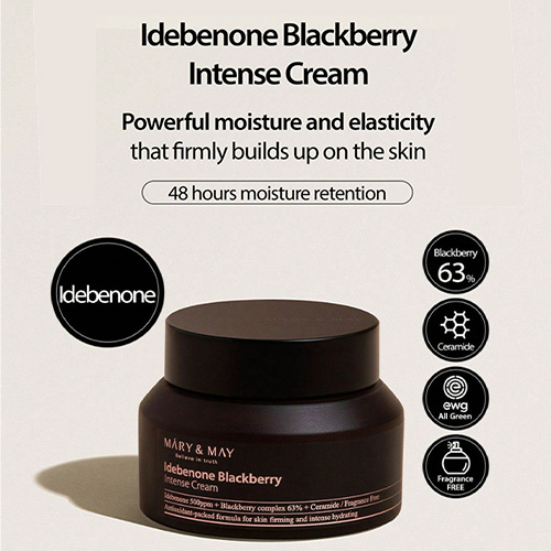 [Mary&May] *TIMEDEAL*  Idebenone + Blackberry Complex Intensive Total Care Cream 70ml