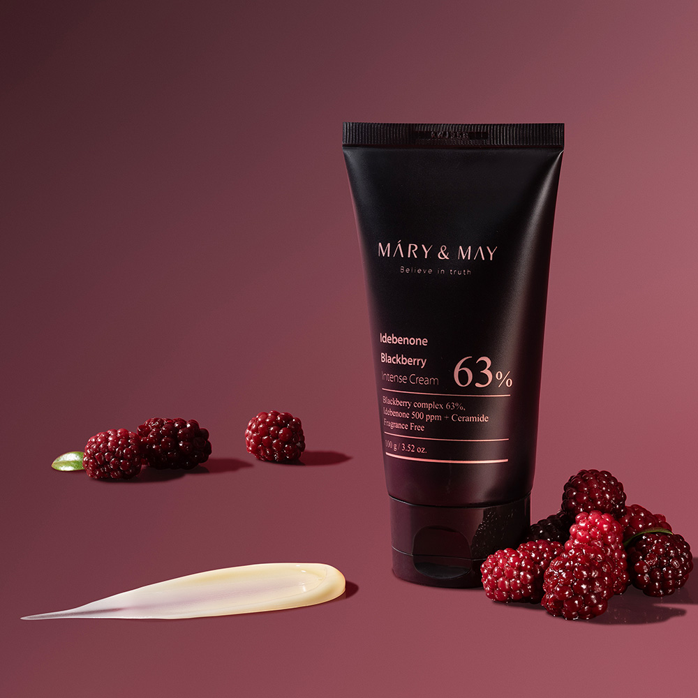 [Mary&May]    *size up* Idebenone Blackberry Intense Cream 100g