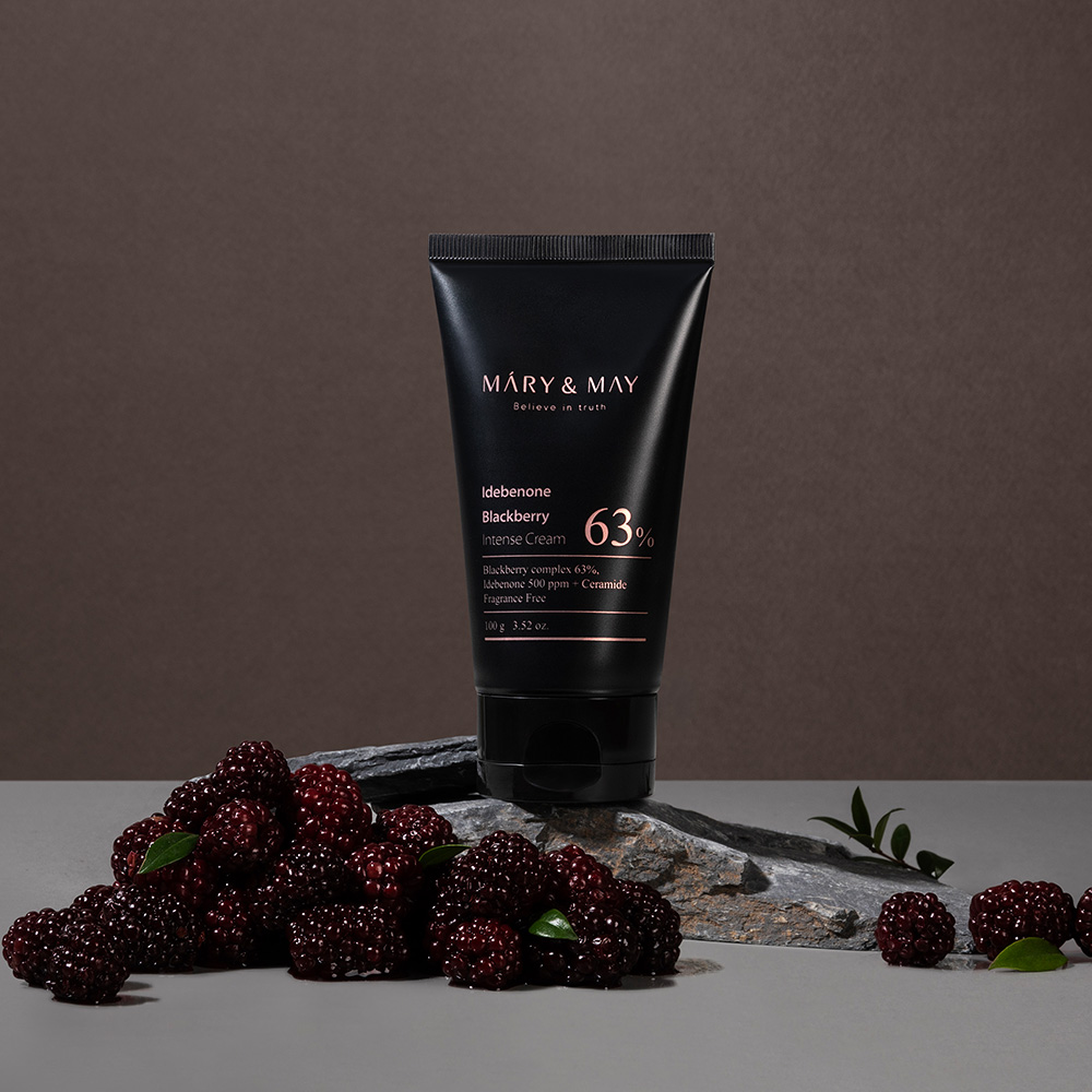 [Mary&May]    *size up* Idebenone Blackberry Intense Cream 100g