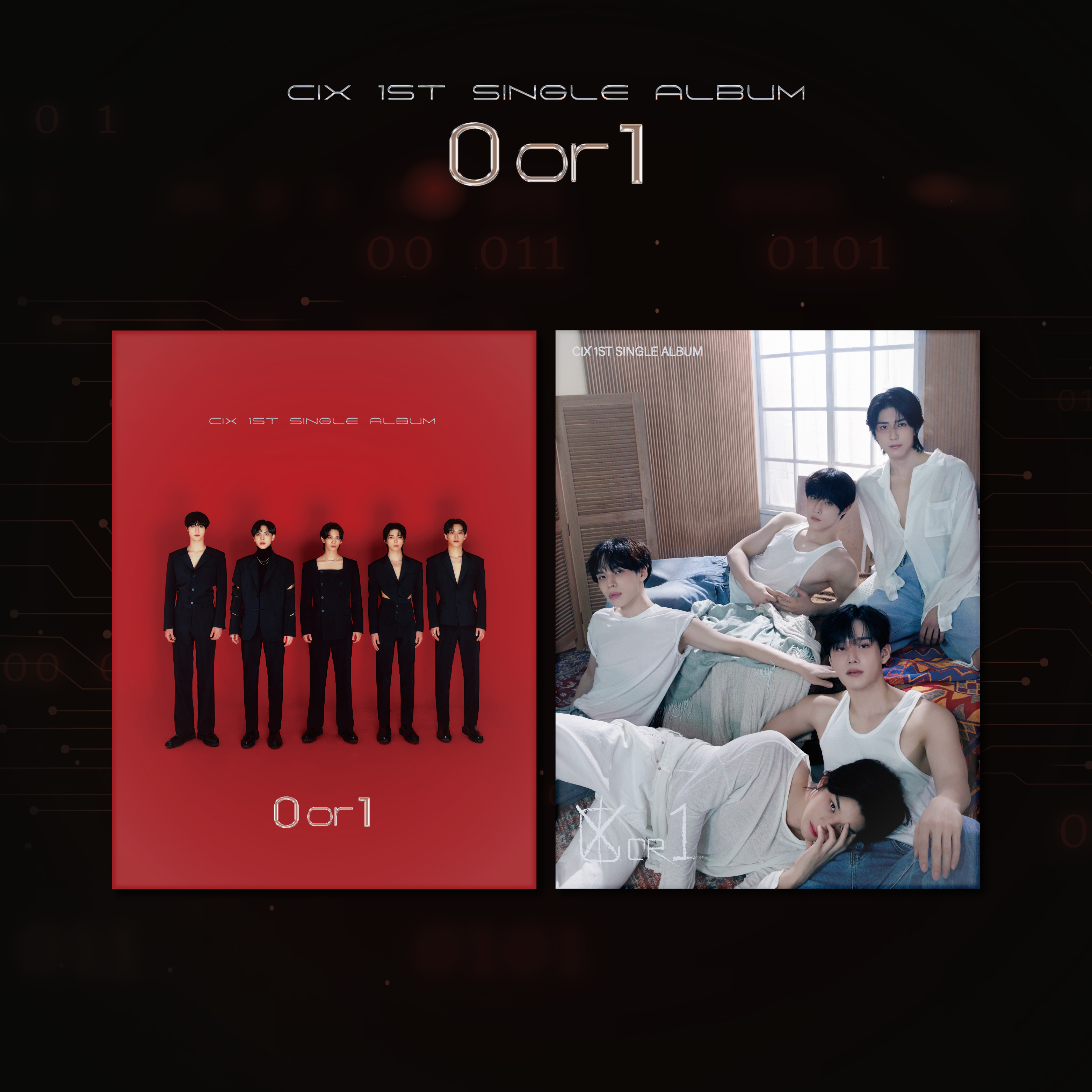 [K-POP] CIX - 1ST SINGLE ALBUM [0 or 1] (Random Ver.)