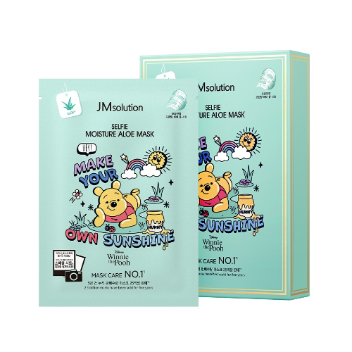 [JM Solution] Disney Selfie Moisture Aloe Mask (10pcs)