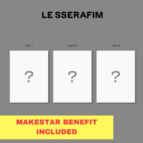 [K-POP] (MAKESTAR_Pre-order pob) LE SSERAFIM 3RD MINI ALBUM - EASY (Random Ver.)