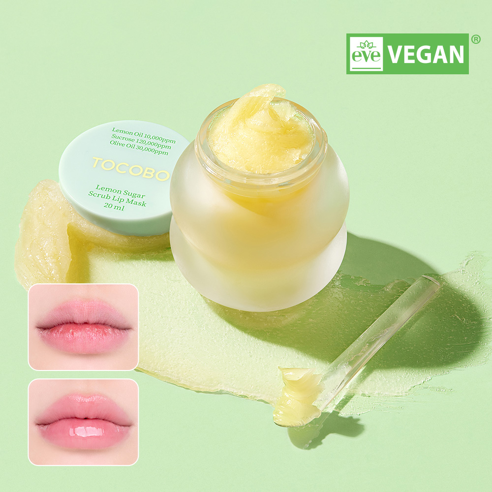 [TOCOBO] Lemon Sugar Scrub Lip Mask 20ml