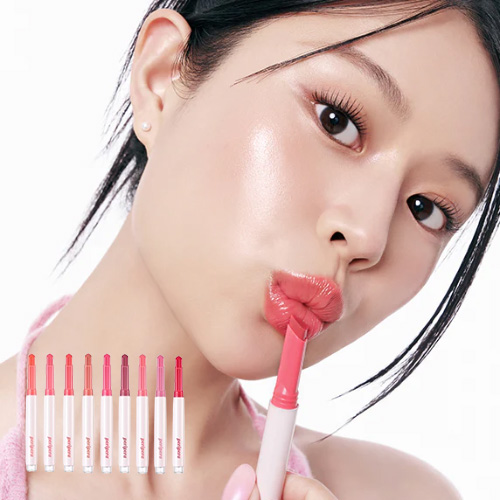 [Peripera] Heart Jam Glow Lip (9 Colors)