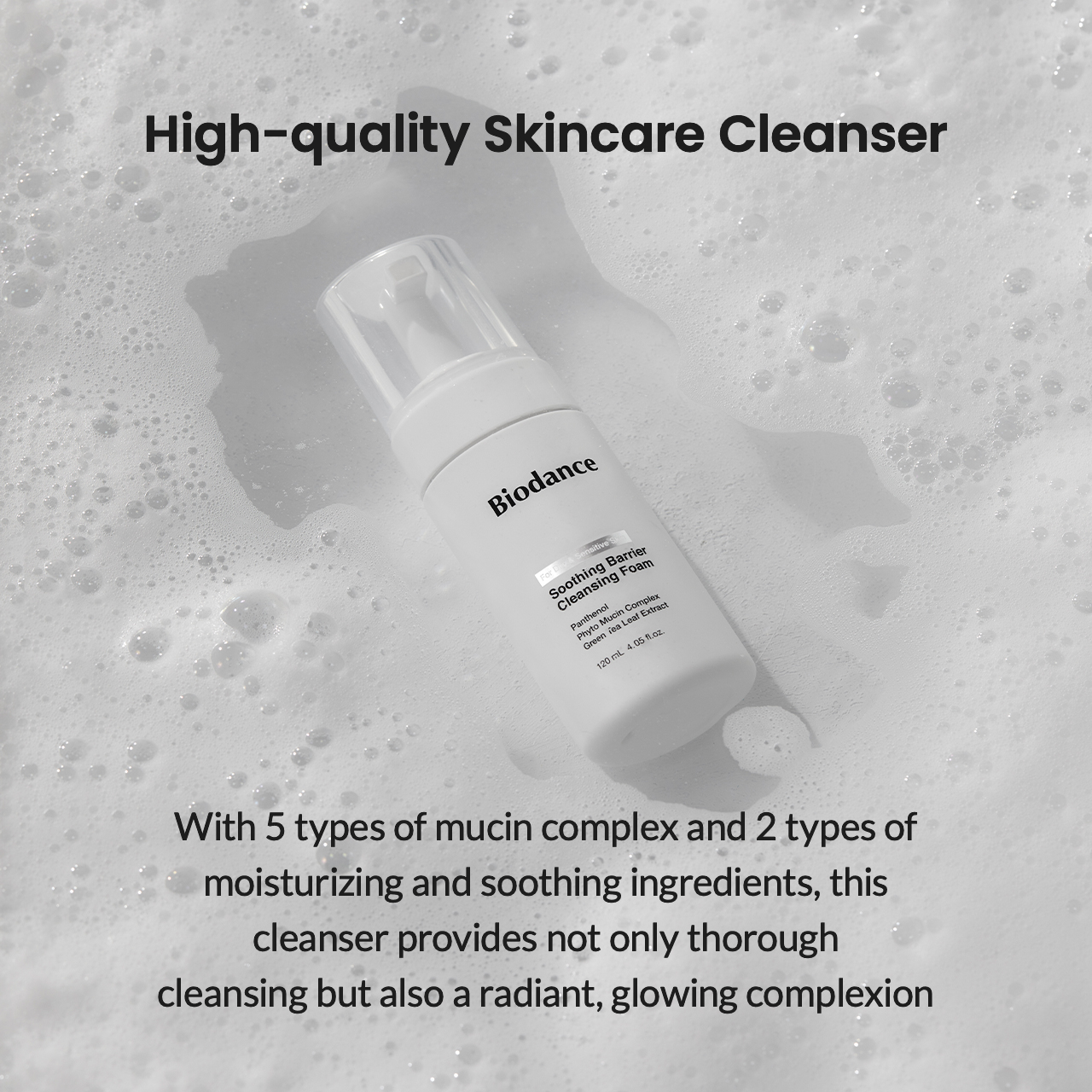 [Biodance] Soothing Barrier Cleansing Foam 120ml