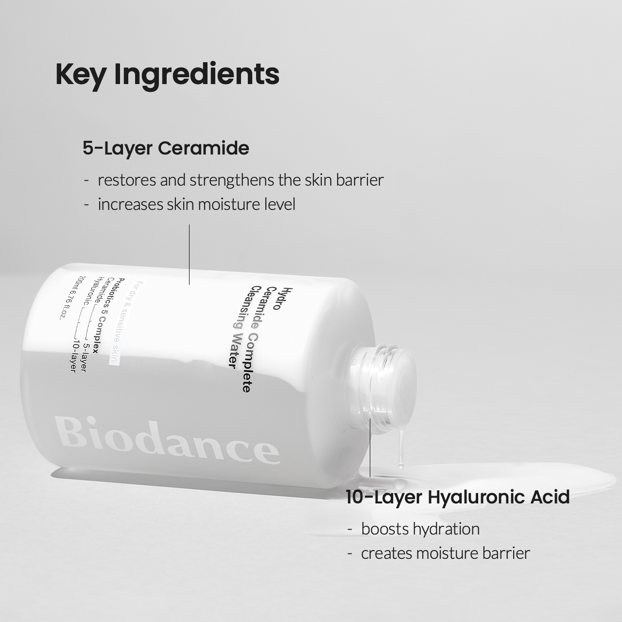 [Biodance] Hydro Ceramide Complete Cleansing Water 200ml