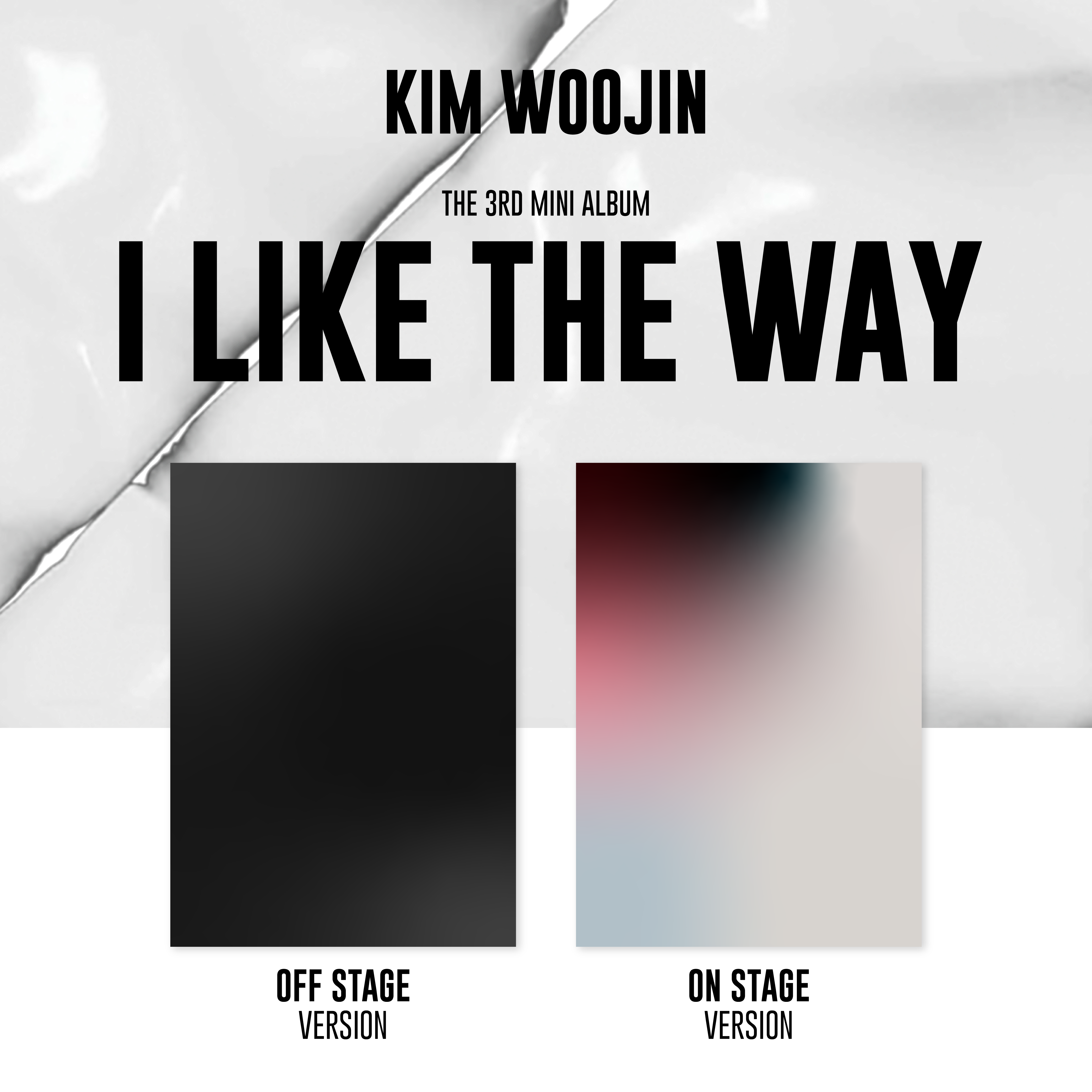 [K-POP] KIM WOOJIN 3RD MINI ALBUM - I LIKE THE WAY (Random Ver.)