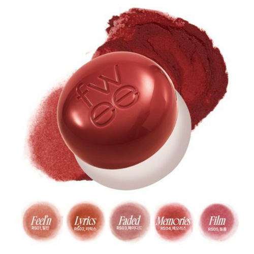 [fwee] Lip&Cheek Blurry Pudding Pot (30 Colors)