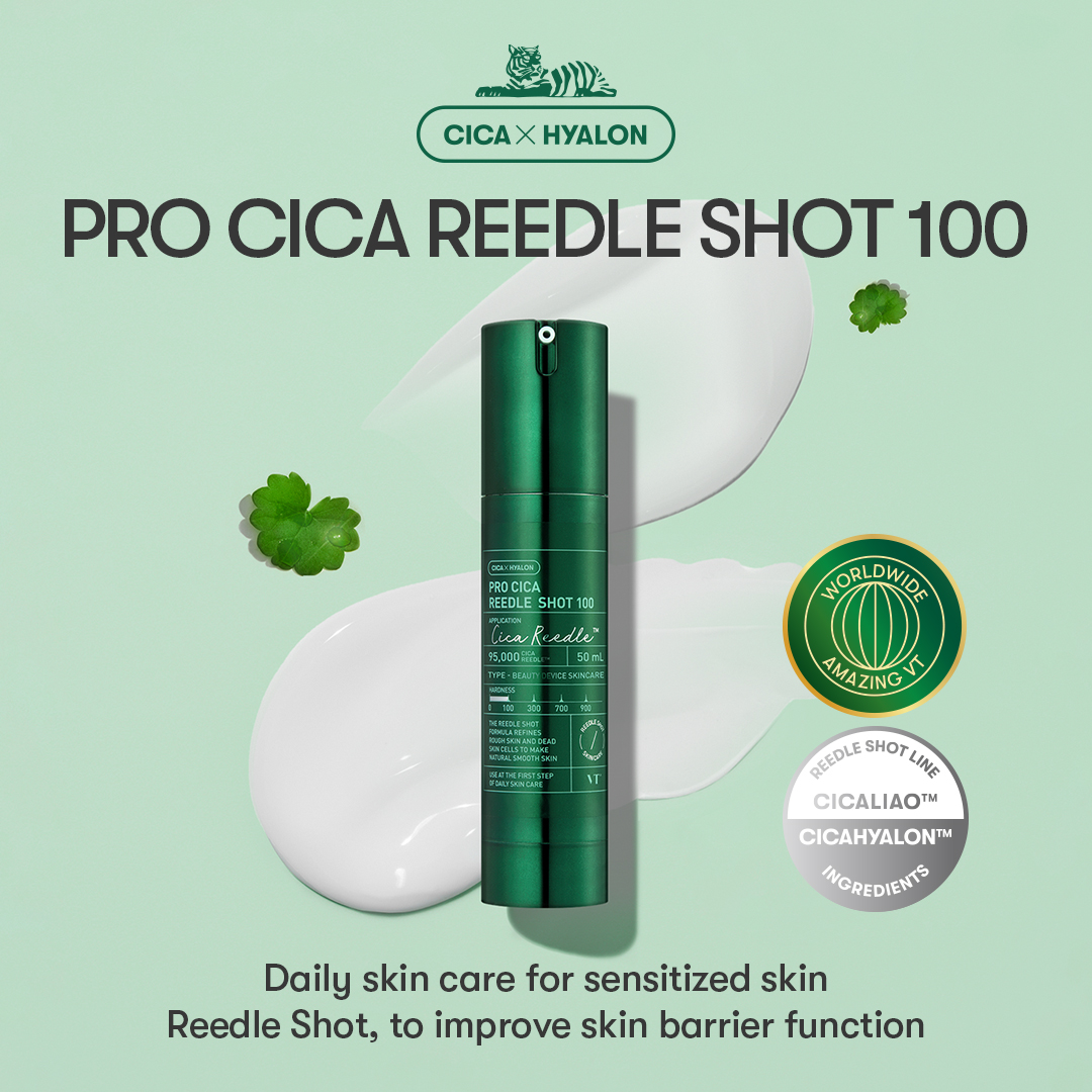 [VT Cosmetics] Pro Cica Reedle Shot 100