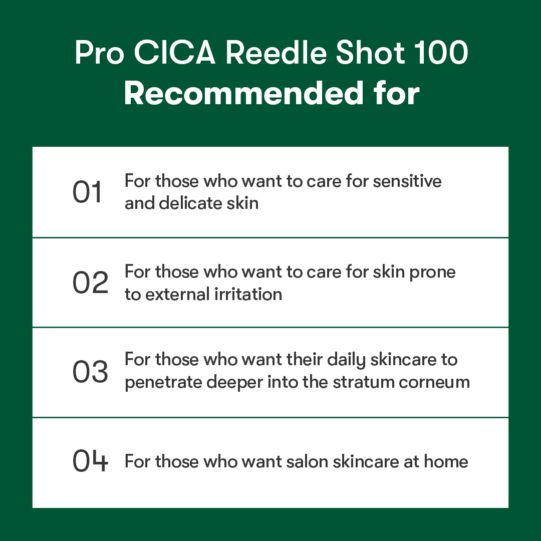 [VT Cosmetics] Pro Cica Reedle Shot 100