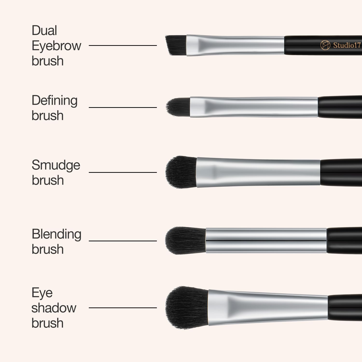 [Studio17] Eye Makeup Brush Set