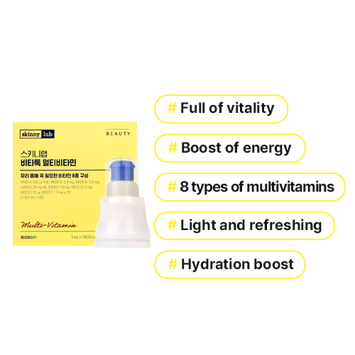 [skinny lab] Vita-Tok Multi-Vitamin (7ea / 1 Week Supply)