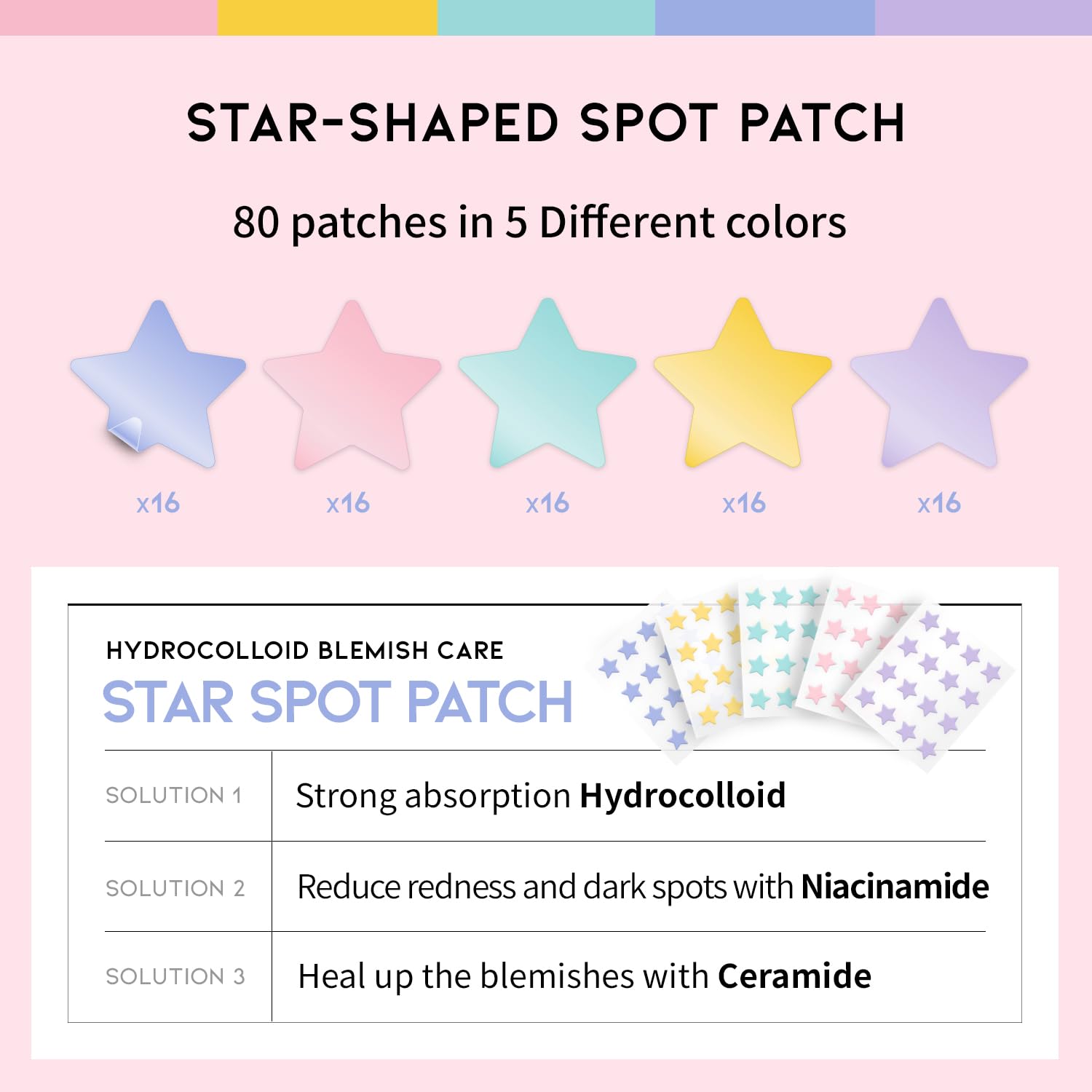 [OOTD Beauty] Star Spot Patch 80 patches