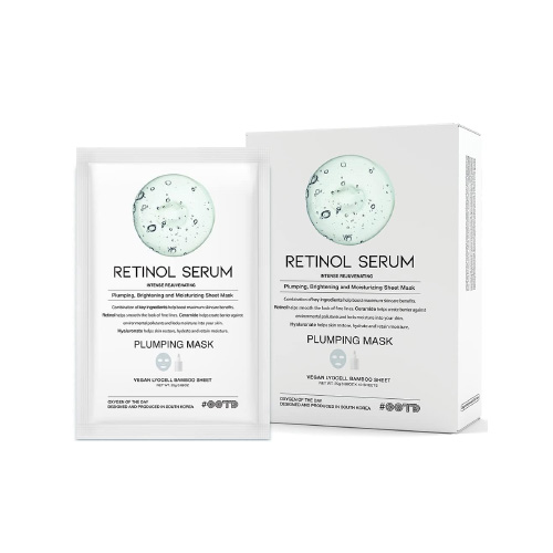 [OOTD Beauty] Retinol Serum Plumping Mask (10ea)