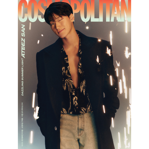 [K-POP] COSMOPOLITAN 2024.07 x ATEEZ H TYPE (SAN)