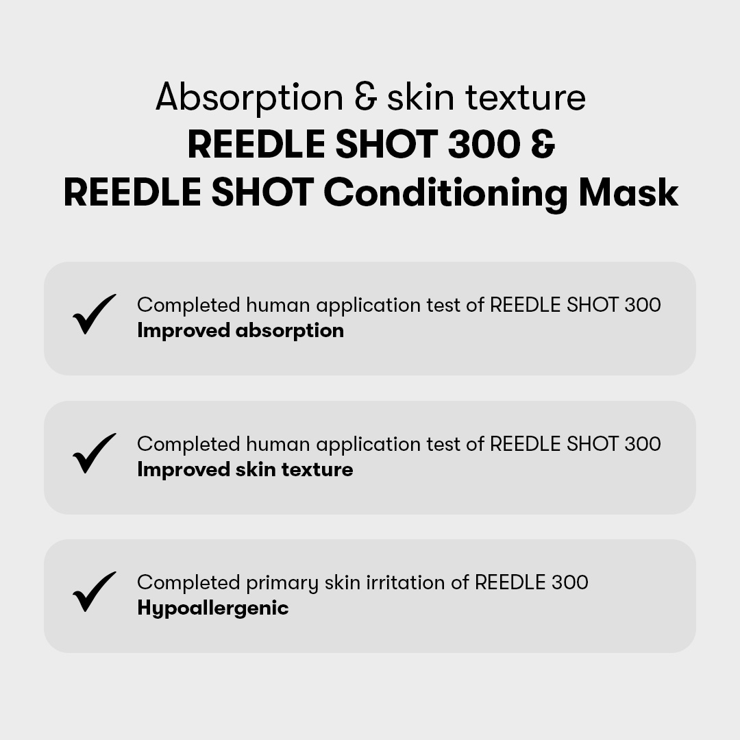 [VT Cosmetics] Reedle Shot 300 2-Step Mask (1ea)