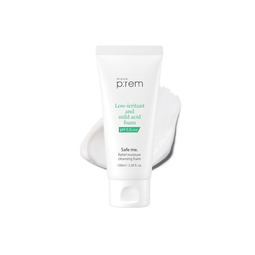 [make p:rem]   Safe Me Relief Moisture Cleansing Foam 100ml