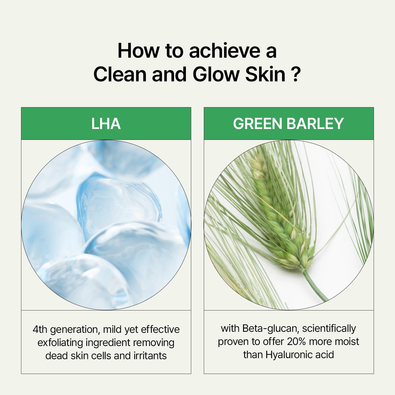 [Veganifect] Clean and Glow Green Barley Gel Cleanser 205ml