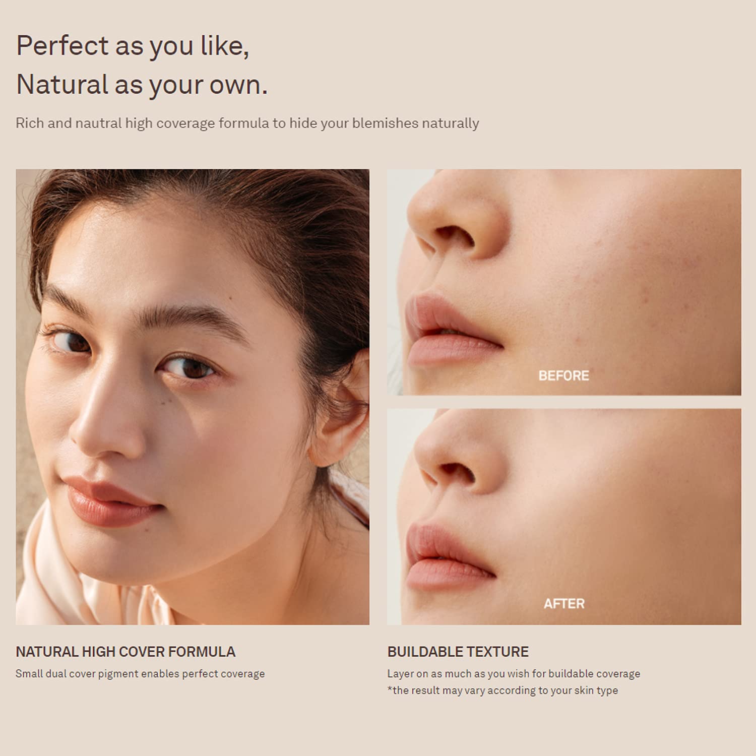 [hince] Second Skin Cover Concealer (4 Colors)