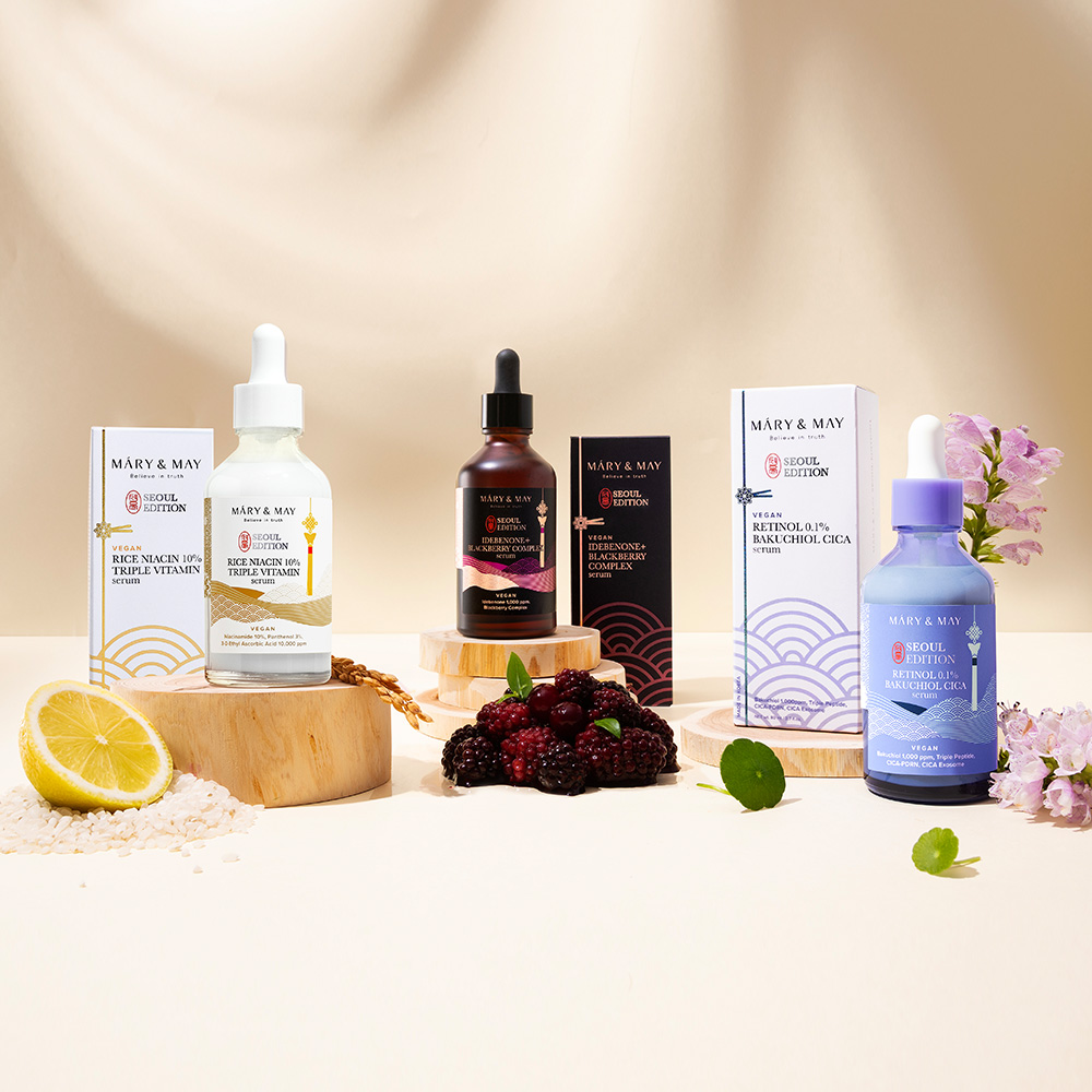 [Mary&May] Idebenone+Blackberry Complex Serum 80ml